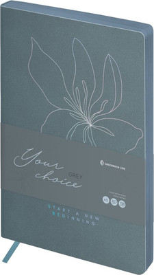 Ежедневник Greenwich Line Your choice. Grey А5 / ENA5_53240 (136л)