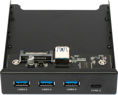 Расширитель портов Gembird FP3.5-USB3-3A1C