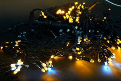 Световой занавес ULED Дождь ULED-WF-400-220V-(B-F-GL/W)