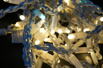 Светодиодная бахрома ULED ULED-LG-120-220V-(W-F-WW/W)