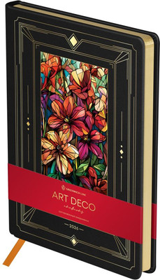 Ежедневник Greenwich Line Art Deco. Anemons 2026г А5 / DdА5_63832 (176л)