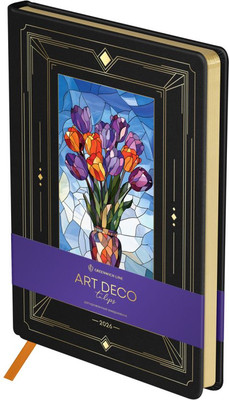 Ежедневник Greenwich Line  Art Deco. Tulips 2026г А5 / DdА5_63831 (176л)