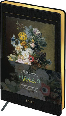 Ежедневник Greenwich Line High Art. Eelkema 2026г А5 / DdА5_65707 (176л)