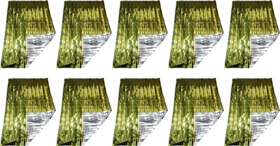 Комплект термоодеял туристических Следопыт PF-SB-28 (10шт)