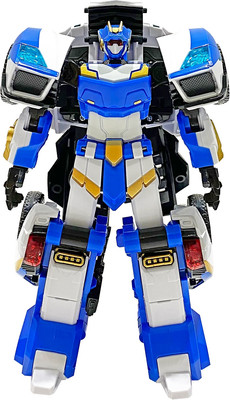 Робот-трансформер Metal Cardbot Блю Коп / 64305