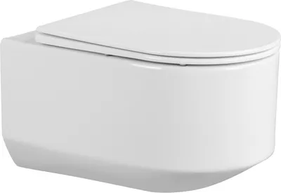 Унитаз подвесной Abber Bequem AC1130 (белый)