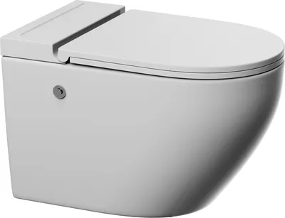 Унитаз подвесной Abber Bequem AC1126P (белый, с импульсным смывом)