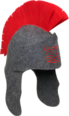 Шапка для бани Главбаня Гладиатор Б4162