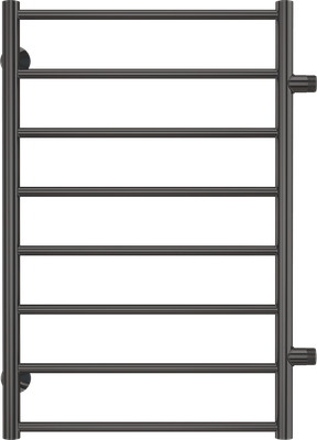 Полотенцесушитель водяной Terminus Аврора П8 500x800 (оружейная сталь, с боковым подключением 500)