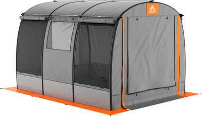 Палатка-баня MORZH Shelter (серо-оранжевый)