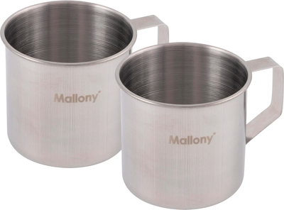 Кружка походная Mallony Fonte / 003062 (2шт)