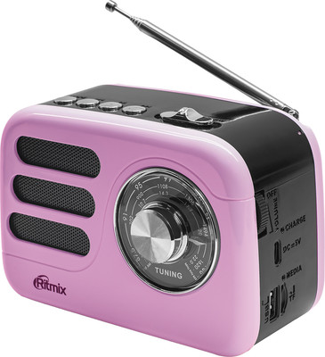 Радиоприемник Ritmix RPR-033 (розовый)