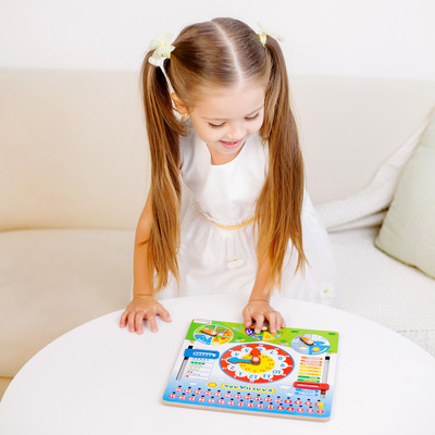 Бизиборд Alatoys Детские часики / ПЧ3002 