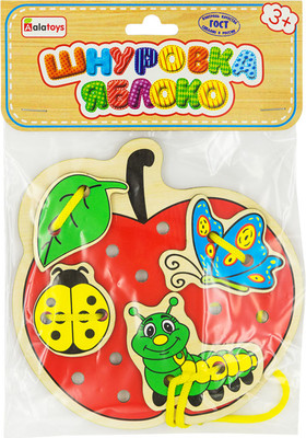 Развивающая игрушка Alatoys Яблоко ШН21