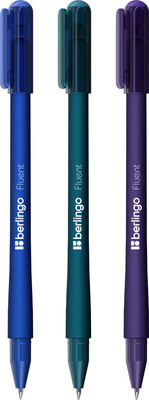 Набор шариковых ручек Berlingo Fluent / CBp_07511_3 (синий)