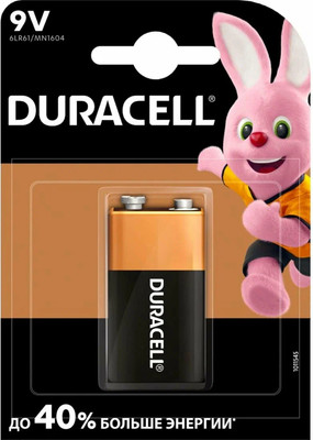 Батарейка Duracell 6LR61/MN 1604