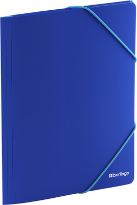 Папка для бумаг Berlingo Soft Touch Pro / FB4_A4932 (голубой)