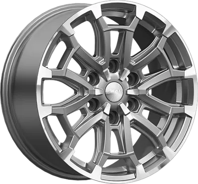 Литой диск SKAD Авилис 18x8" 6x139.7мм DIA 106.1мм ET 30мм Алмаз графит