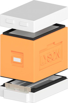 Улей Lyson Дадан На 6 Рамок / WDD01ORW (оранжевый/неокрашенный)