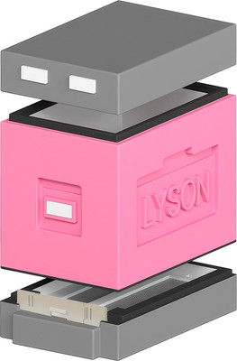 Улей Lyson Дадан На 6 Рамок / WDD12 (розовый/серый)