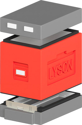 Улей Lyson Дадан На 6 Рамок / WDD15 (красный/серый)