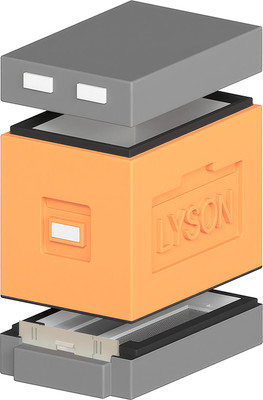 Улей Lyson Дадан На 6 Рамок / WDD14 (оранжевый/серый)