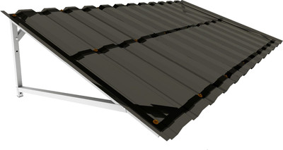 Козырек ИМпласт Прямой Василек скат телескоп МП-20 / 15458 (бронзовый)