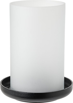 Подсвечник Ikea Хедервард / 005.106.19 (матовое стекло/черный)