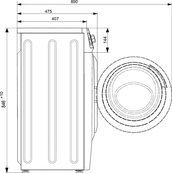 Изображение товара Стиральная машина ATLANT СМА 60У1010-00