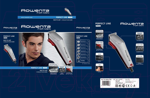 Изображение товара Машинка для стрижки волос Rowenta TN1300F0