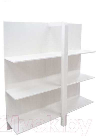 Изображение товара Стеллаж Dipriz Мадейра Д 3114 (белый воск)