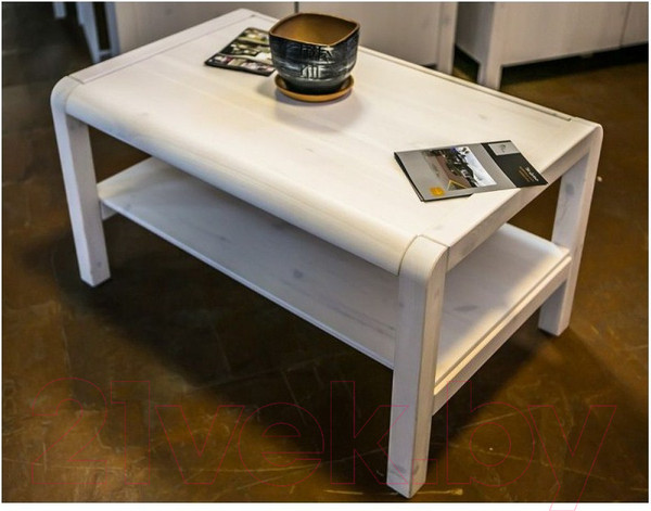 Изображение товара Журнальный столик Dipriz Мадейра Д 4176 (белый воск)