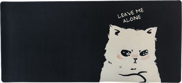 Изображение товара Коврик для мыши Lorex Cyber Big. Mood Cat / LXMSPCB-MC (черный)