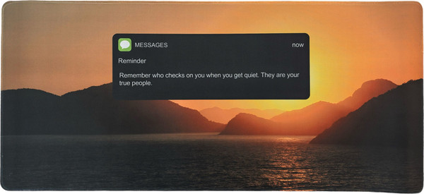 Изображение товара Коврик для мыши Lorex Cyber Big. Notification / LXMSPCB-NF (оранжевый)