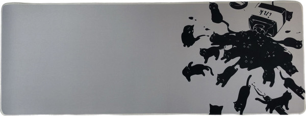 Изображение товара Коврик для мыши Lorex Cyber Medium. Naughty Cat / LXMSPCM-NC (бежевый)