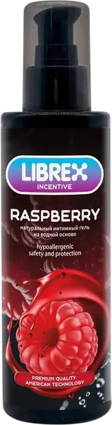 Изображение товара Лубрикант-гель LIBREX Incentive Малина на водной основе (200мл)