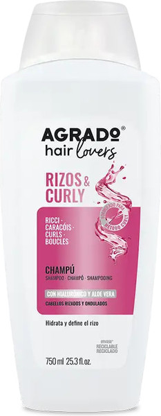Изображение товара Шампунь для волос Agrado Curls&Curly Shampoo (750мл)