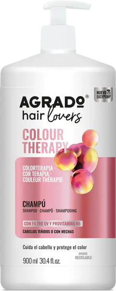 Изображение товара Шампунь для волос Agrado Colour Therapy для окрашенных волос (900мл)