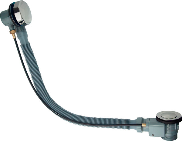 Изображение товара Ванна акриловая Lauter Olympia 170x75 / 21100075 (с каркасом, лицевым экраном и сифоном 21Y32000 хром)