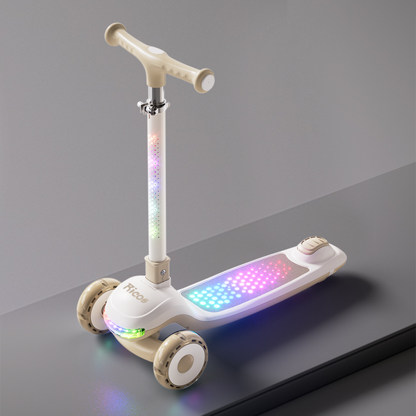 Изображение товара Самокат детский Ricos Firefly JK-168 (бежевый)