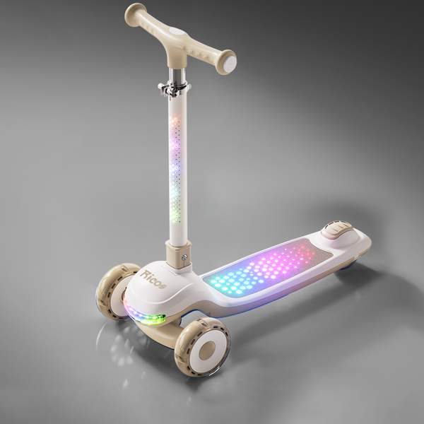 Изображение товара Самокат детский Ricos Firefly JK-168 (бежевый)