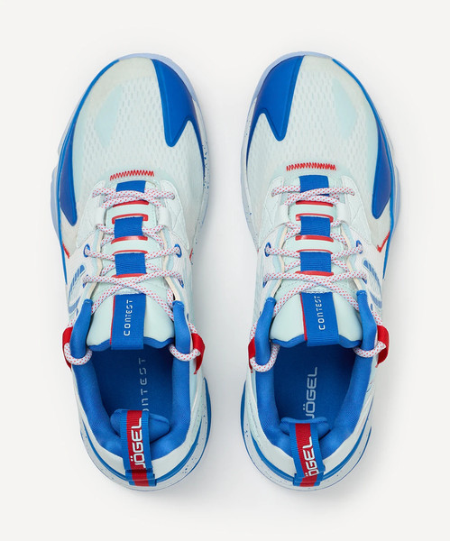 Изображение товара Кроссовки Jogel Contest (р.41.5, голубой/красный)