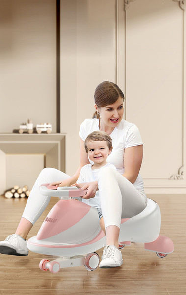 Изображение товара Бибикар Labalu SDX-1-1 (розовый/белый)