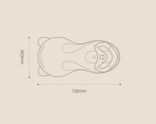 Изображение товара Бибикар Labalu SDX-1-1 (серый/зеленый)