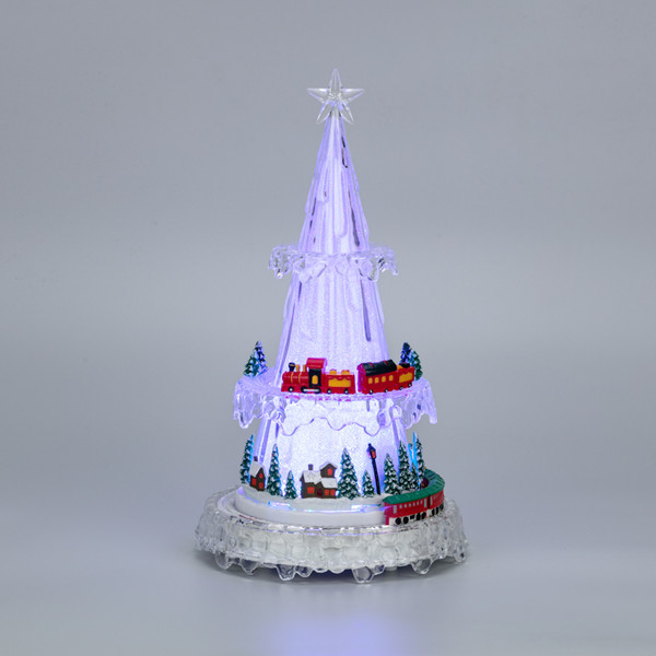 Изображение товара Световая фигурка Neon-Night Новогодний поезд с мелодией 513-025