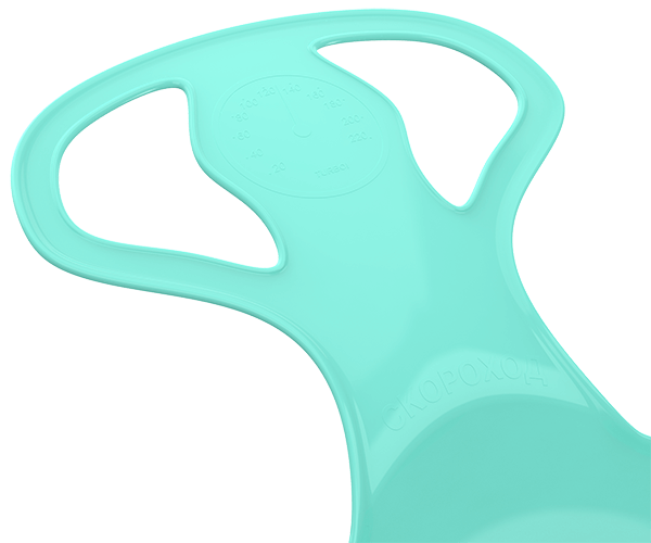 Изображение товара Санки-ледянка Альт-Пласт Скороход / 10919118 (бирюзовый)