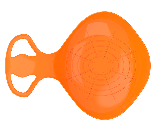 Изображение товара Санки-ледянка Альт-Пласт Скороход / 10919116 (оранжевый)