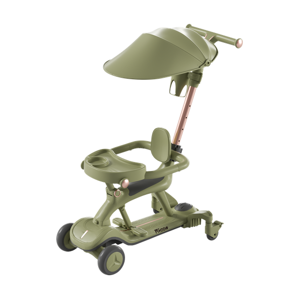 Изображение товара Трехколесный велосипед с ручкой Sundays Kido (зеленый)