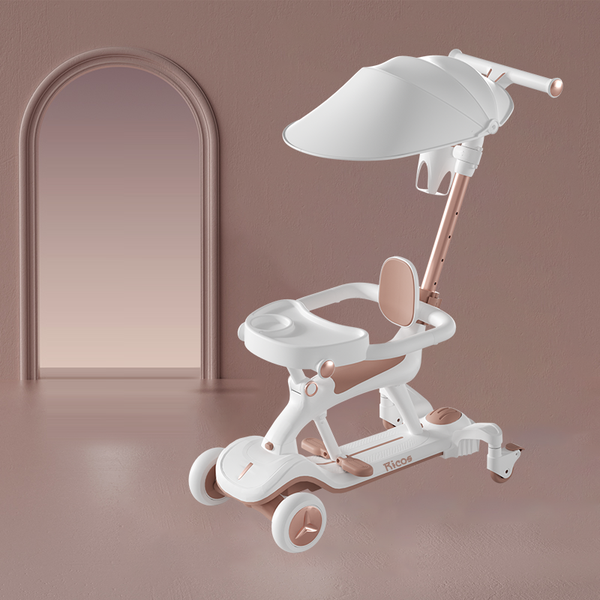 Изображение товара Трехколесный велосипед с ручкой Sundays Kido (розовый)