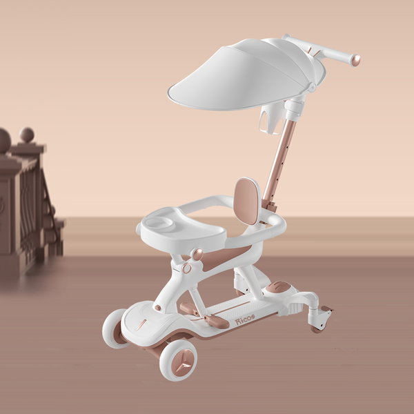 Изображение товара Трехколесный велосипед с ручкой Sundays Kido (розовый)